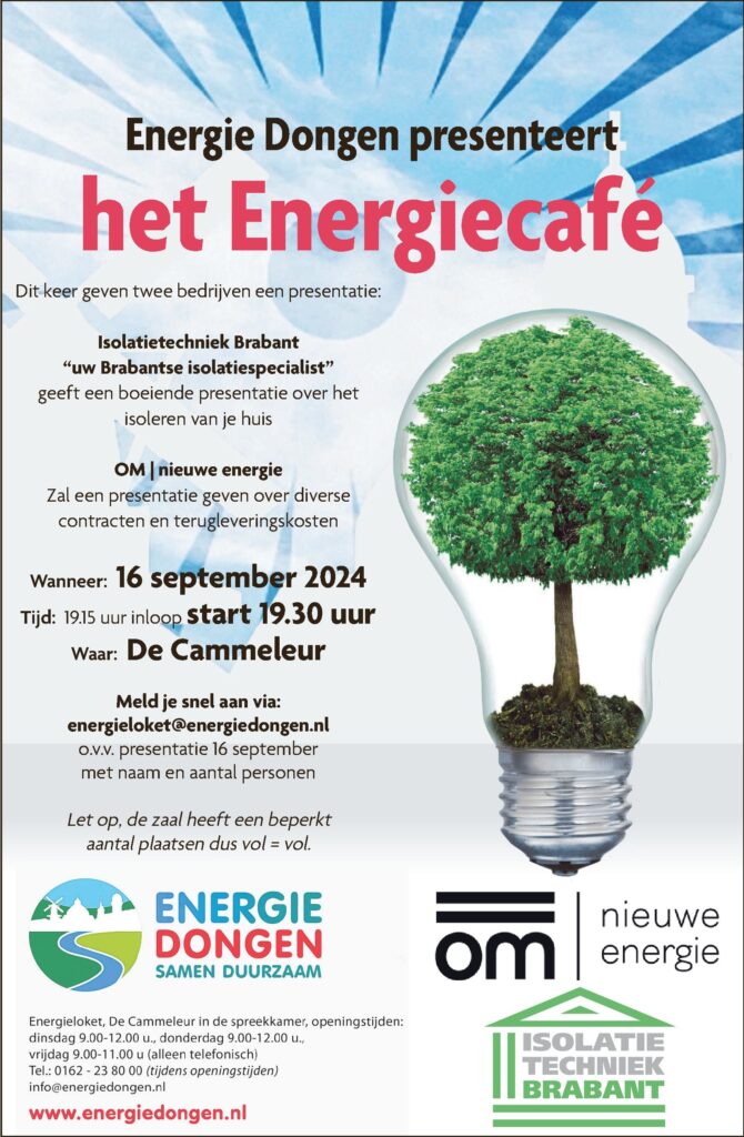 Energiecafé 16 september