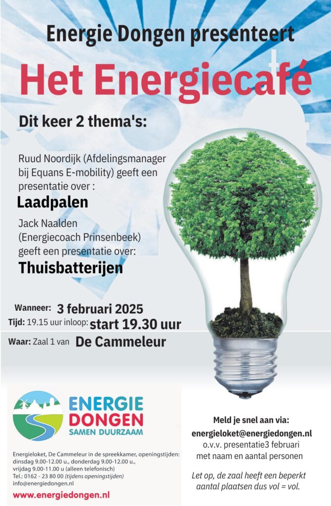 Energiecafé 3 februari 2025